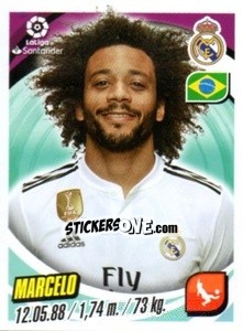 Sticker Marcelo - Liga 2018-2019. South America - Panini