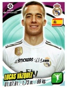 Sticker Lucas Vázquez - Liga 2018-2019. South America n. 89 - Panini