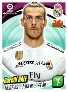 Sticker Gareth Bale - Liga 2018-2019. South America - Panini