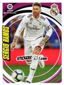 Sticker Sergio Ramos - Liga 2018-2019. South America n. 102 - Panini