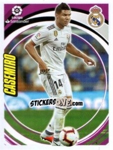 Sticker Casemiro - Liga 2018-2019. South America n. 104 - Panini