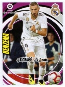 Sticker Benzema - Liga 2018-2019. South America - Panini