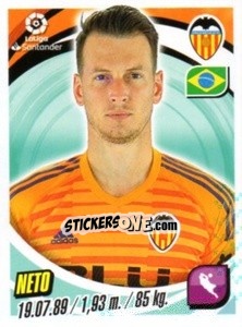 Sticker Neto - Liga 2018-2019. South America n. 113 - Panini