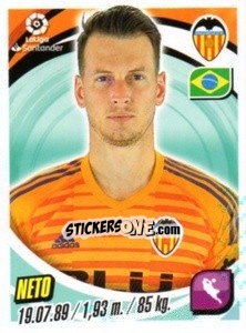 Sticker Neto - Liga 2018-2019. South America - Panini