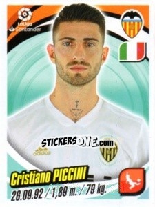 Cromo Cristiano Piccini - Liga 2018-2019. South America - Panini