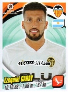 Sticker Ezequiel Garay - Liga 2018-2019. South America - Panini