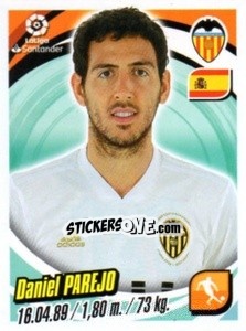 Sticker Daniel Parejo - Liga 2018-2019. South America - Panini