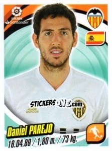 Cromo Daniel Parejo - Liga 2018-2019. South America - Panini