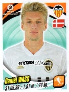 Sticker Daniel Wass - Liga 2018-2019. South America n. 122 - Panini