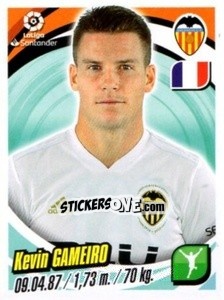 Sticker Kevin Gameiro - Liga 2018-2019. South America - Panini