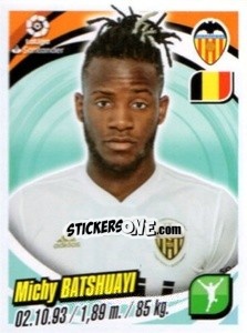 Sticker Michy Batshuayi - Liga 2018-2019. South America n. 129 - Panini