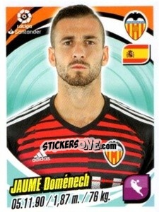 Cromo Jaume Doménech - Liga 2018-2019. South America - Panini