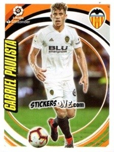 Sticker Gabriel Paulista - Liga 2018-2019. South America - Panini