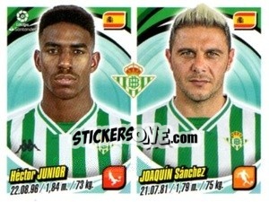 Sticker Héctor Junior / Joaquín Sánchez - Liga 2018-2019. South America - Panini