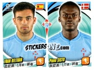 Sticker Fran Beltrán / Pione Sisto - Liga 2018-2019. South America - Panini