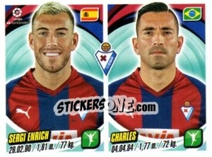 Sticker Sergi Enrich / Charles - Liga 2018-2019. South America n. 178 - Panini