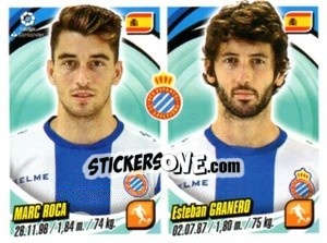 Sticker Marc Roca / Esteban Granero - Liga 2018-2019. South America - Panini