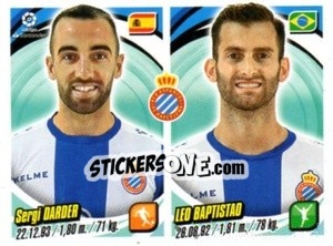 Sticker Sergi Darder / Leo Baptistao - Liga 2018-2019. South America n. 183 - Panini