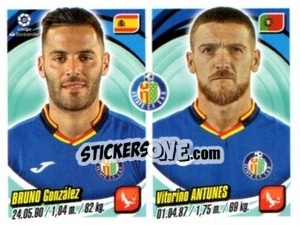 Sticker Bruno González / Vitorino Antunes - Liga 2018-2019. South America - Panini
