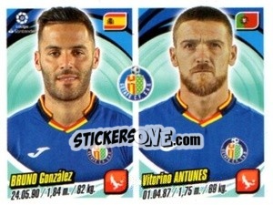 Sticker Bruno González / Vitorino Antunes - Liga 2018-2019. South America n. 187 - Panini