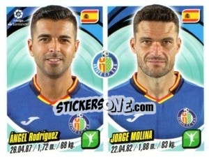 Sticker Ángel Rodríguez / Jorge Molina - Liga 2018-2019. South America - Panini