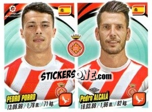 Sticker Pedro Porro / Pedro Alcalá - Liga 2018-2019. South America - Panini