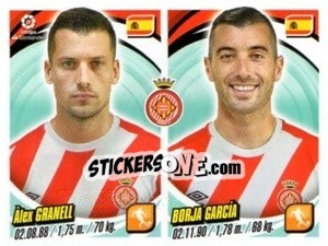 Cromo Álex Granell / Borja García - Liga 2018-2019. South America n. 195 - Panini