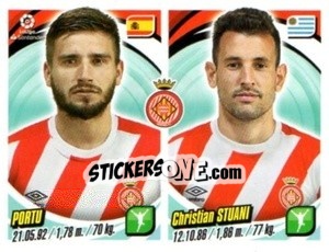 Sticker Portu / Christian Stuani - Liga 2018-2019. South America - Panini