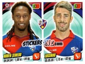 Sticker Rúben Semedo / Luisinho - Liga 2018-2019. South America - Panini