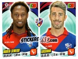 Sticker Rúben Semedo / Luisinho - Liga 2018-2019. South America n. 199 - Panini