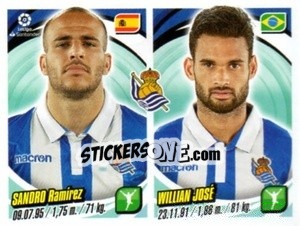 Sticker Sandro Ramírez / Willian José