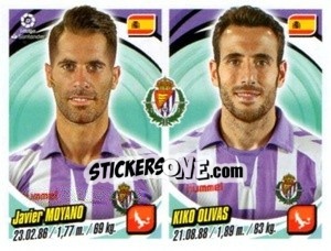 Sticker Javier Moyano / Kiko Olivas - Liga 2018-2019. South America - Panini