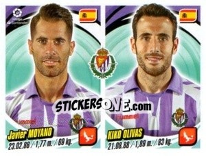 Cromo Javier Moyano / Kiko Olivas - Liga 2018-2019. South America n. 234 - Panini