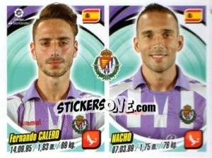 Sticker Fernando Calero / Nacho - Liga 2018-2019. South America n. 235 - Panini