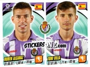 Figurina Rubén Alcaraz / Toni Villa - Liga 2018-2019. South America n. 237 - Panini