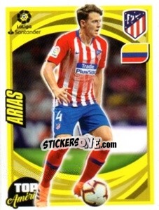 Cromo Arias - Liga 2018-2019. South America n. 248 - Panini