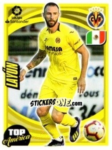 Sticker Layún - Liga 2018-2019. South America n. 261 - Panini