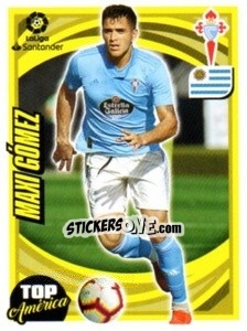 Sticker Maxi Gómez - Liga 2018-2019. South America n. 265 - Panini