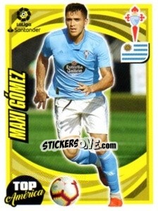 Sticker Maxi Gómez - Liga 2018-2019. South America - Panini