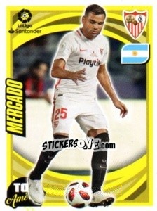 Sticker Mercado - Liga 2018-2019. South America n. 266 - Panini
