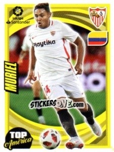 Sticker Muriel - Liga 2018-2019. South America n. 268 - Panini
