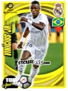 Figurina Vinícius Jr. - Liga 2018-2019. South America - Panini