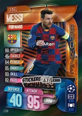 Cromo Lionel Messi