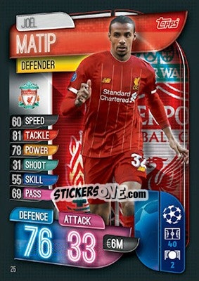 Sticker Joel Matip