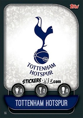 Sticker Team Badge / Hugo Lloris - UEFA Champions League 2019-2020. Match Attax. UK Edition n. 55 - Topps