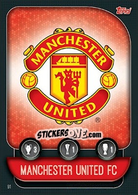 Figurina Team Badge / Ashley Young - UEFA Champions League 2019-2020. Match Attax. UK Edition - Topps