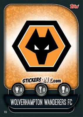 Sticker Team Badge / Conor Coady - UEFA Champions League 2019-2020. Match Attax. UK Edition - Topps