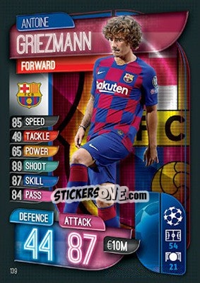 Cromo Antoine Griezmann