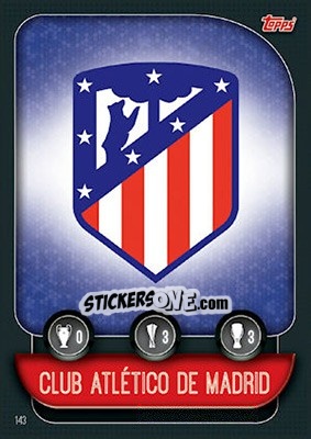 Sticker Team Badge / Koke - UEFA Champions League 2019-2020. Match Attax. UK Edition n. 143 - Topps