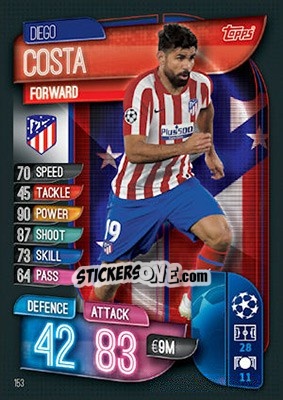 Cromo Diego Costa